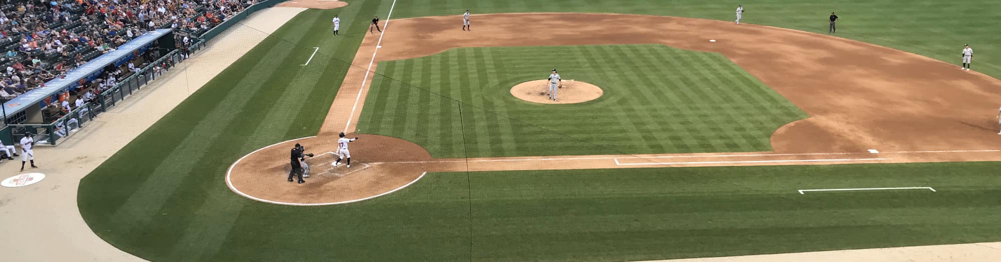 green baseball field Miami